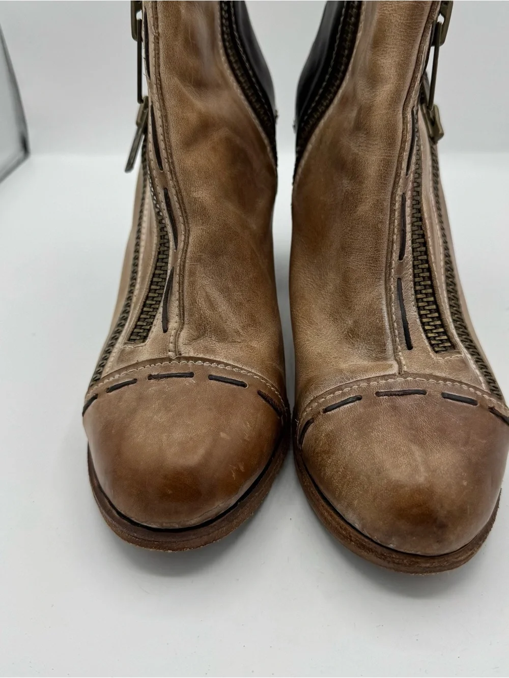 Freebird by Steven Dalton Bohemian Steampunk Zipper & Buckle Accents Bootie 11